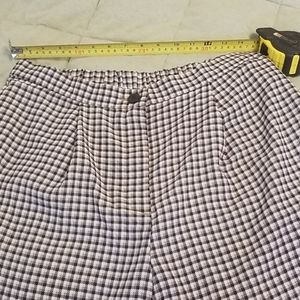 High Rise checkered pants